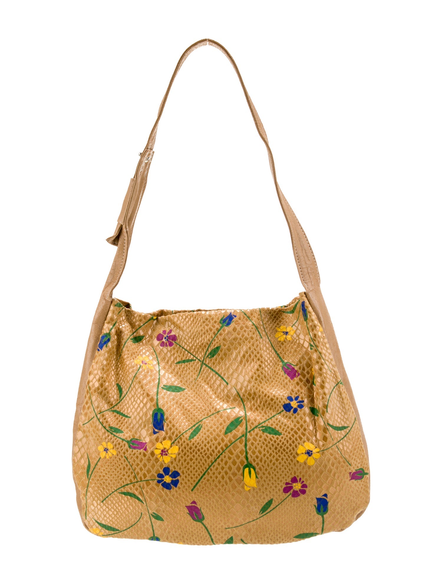 Malandrino Leather Shoulder Bag