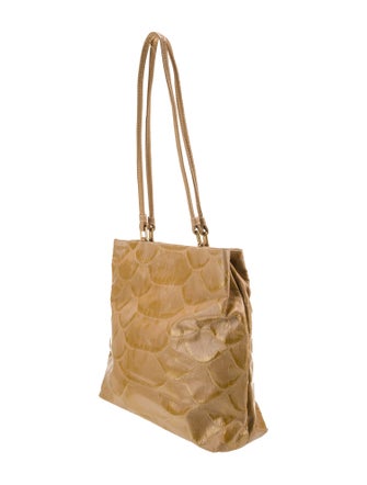 Malandrino Leather Shoulder Bag