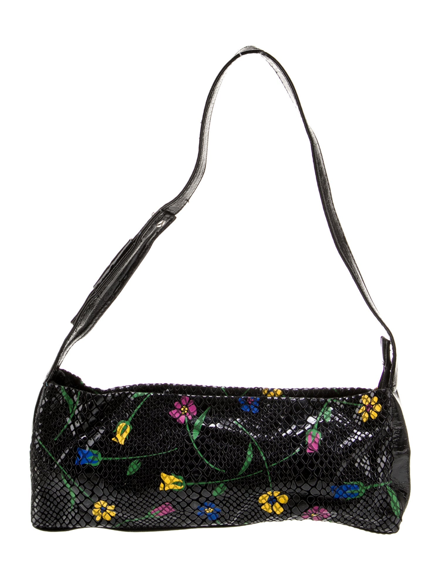 Malandrino Suede Shoulder Bag