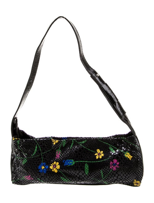 Malandrino Suede Shoulder Bag