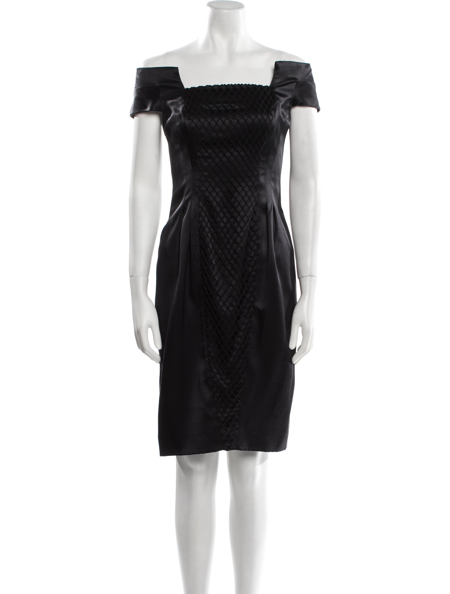 Malandrino Silk Knee-Length Dress