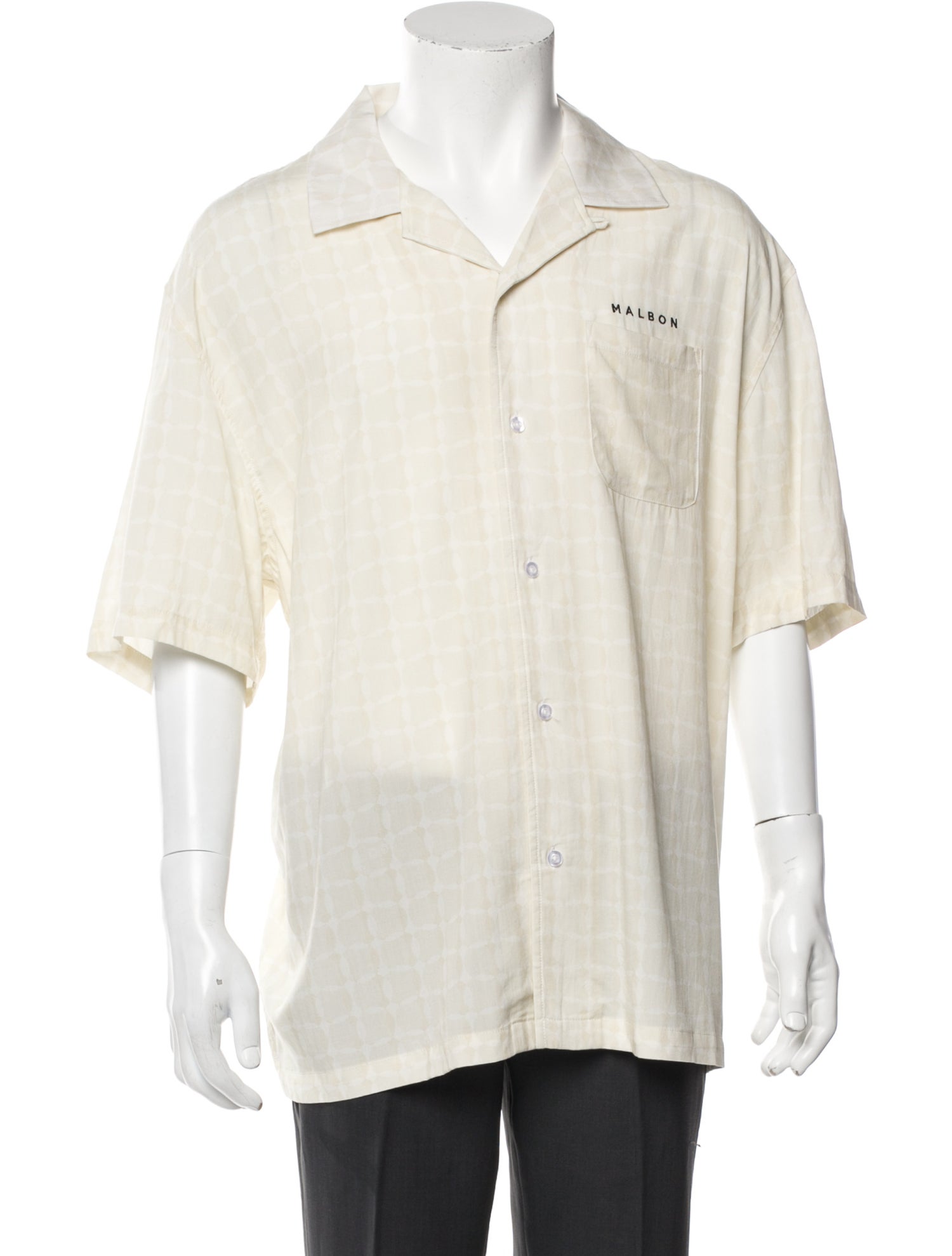 Malbon Golf Short Sleeve Shirt