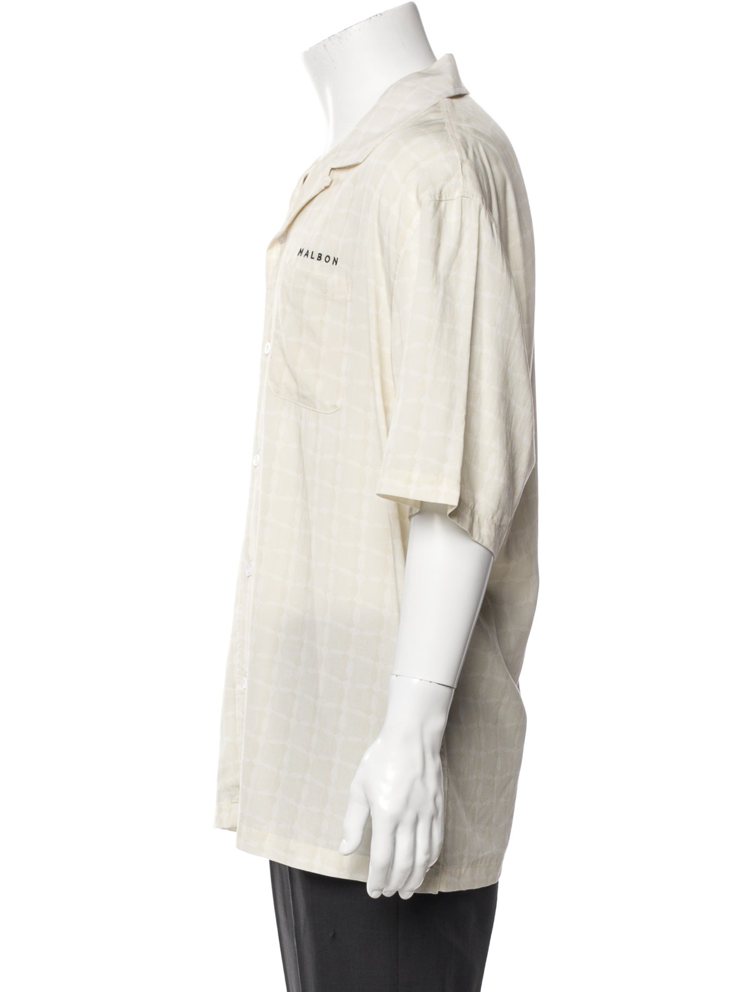 Malbon Golf Short Sleeve Shirt