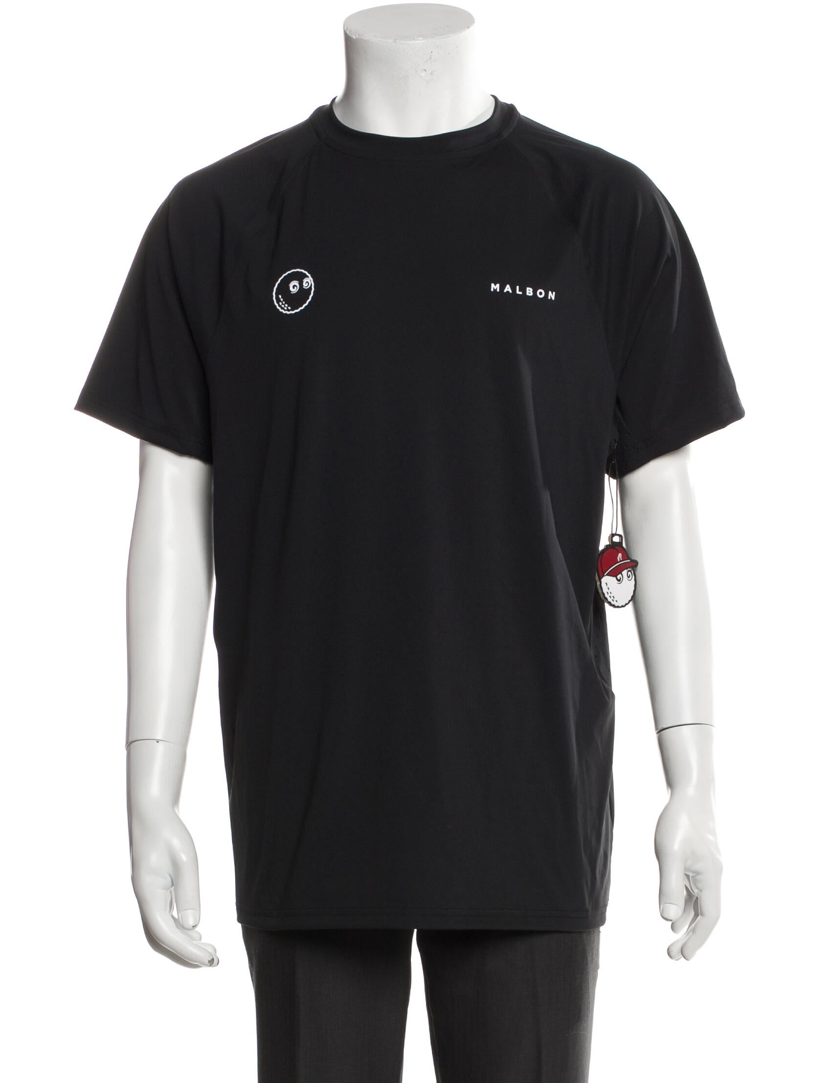 Malbon Golf Graphic Print Short Sleeve Shirt w/ Tags