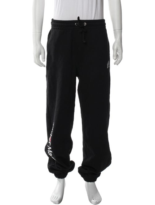 Malbon Golf Graphic Print Embroidered Accent Lounge Bottoms