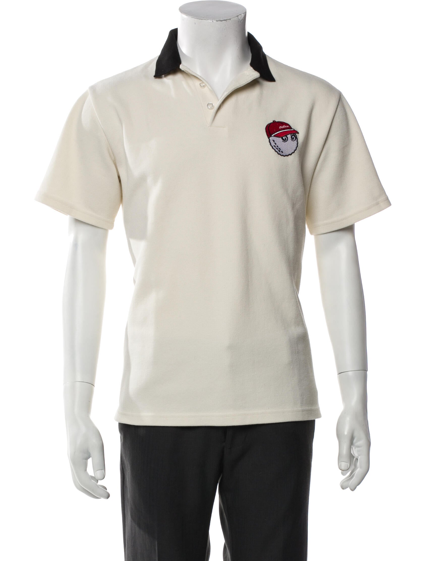 Malbon Golf Collar Short Sleeve Polo Shirt