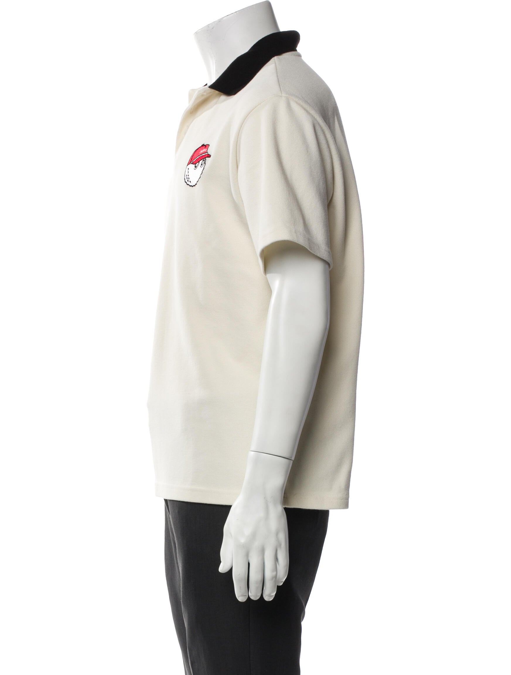 Malbon Golf Collar Short Sleeve Polo Shirt