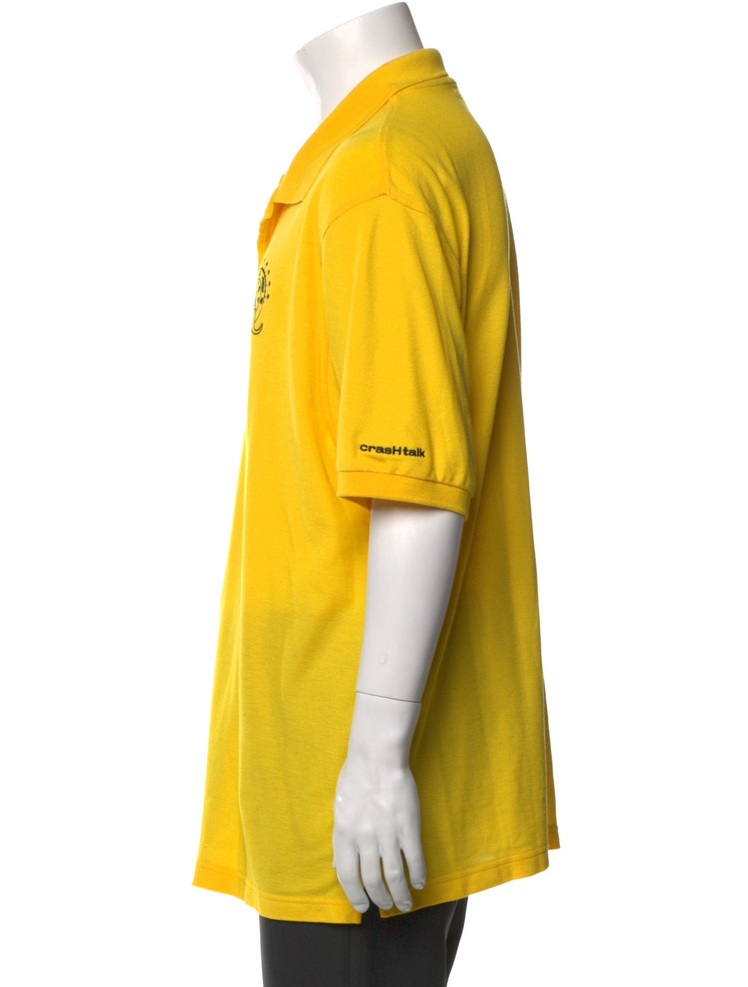 Malbon Golf Graphic Print Collar Polo Shirt