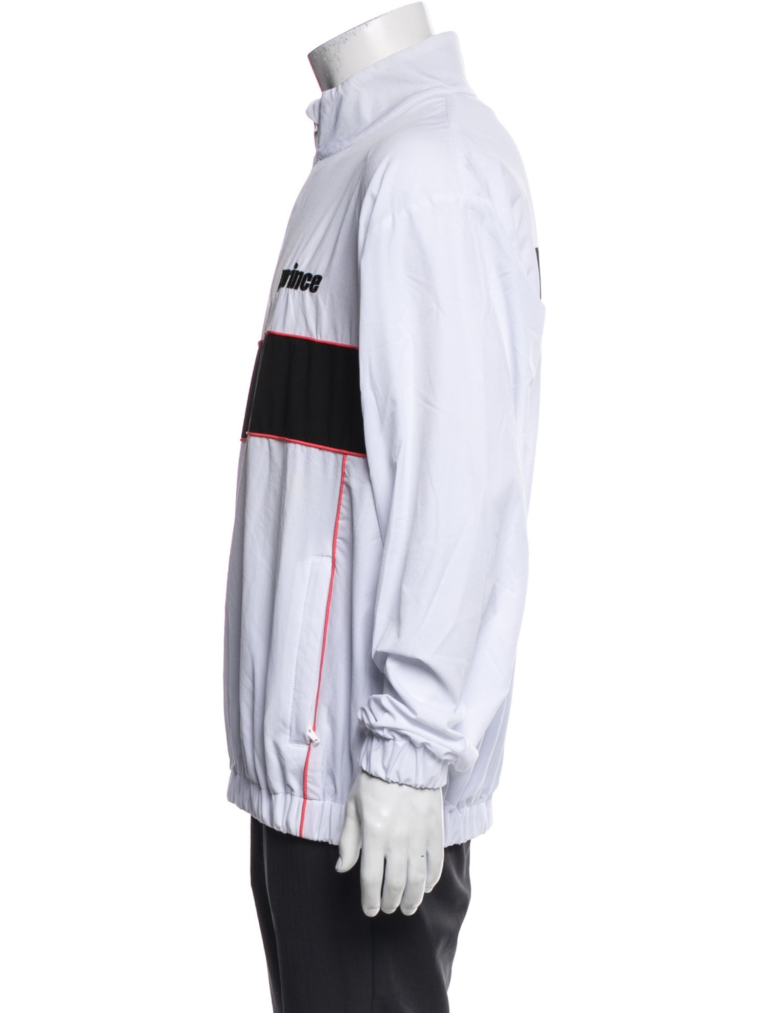 Malbon Golf Colorblock Pattern Windbreaker