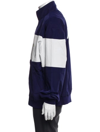 Malbon Golf Colorblock Pattern Windbreaker