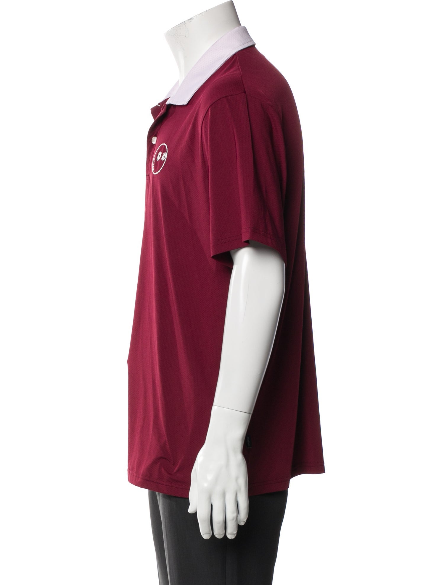 Malbon Golf Collar Short Sleeve Polo Shirt