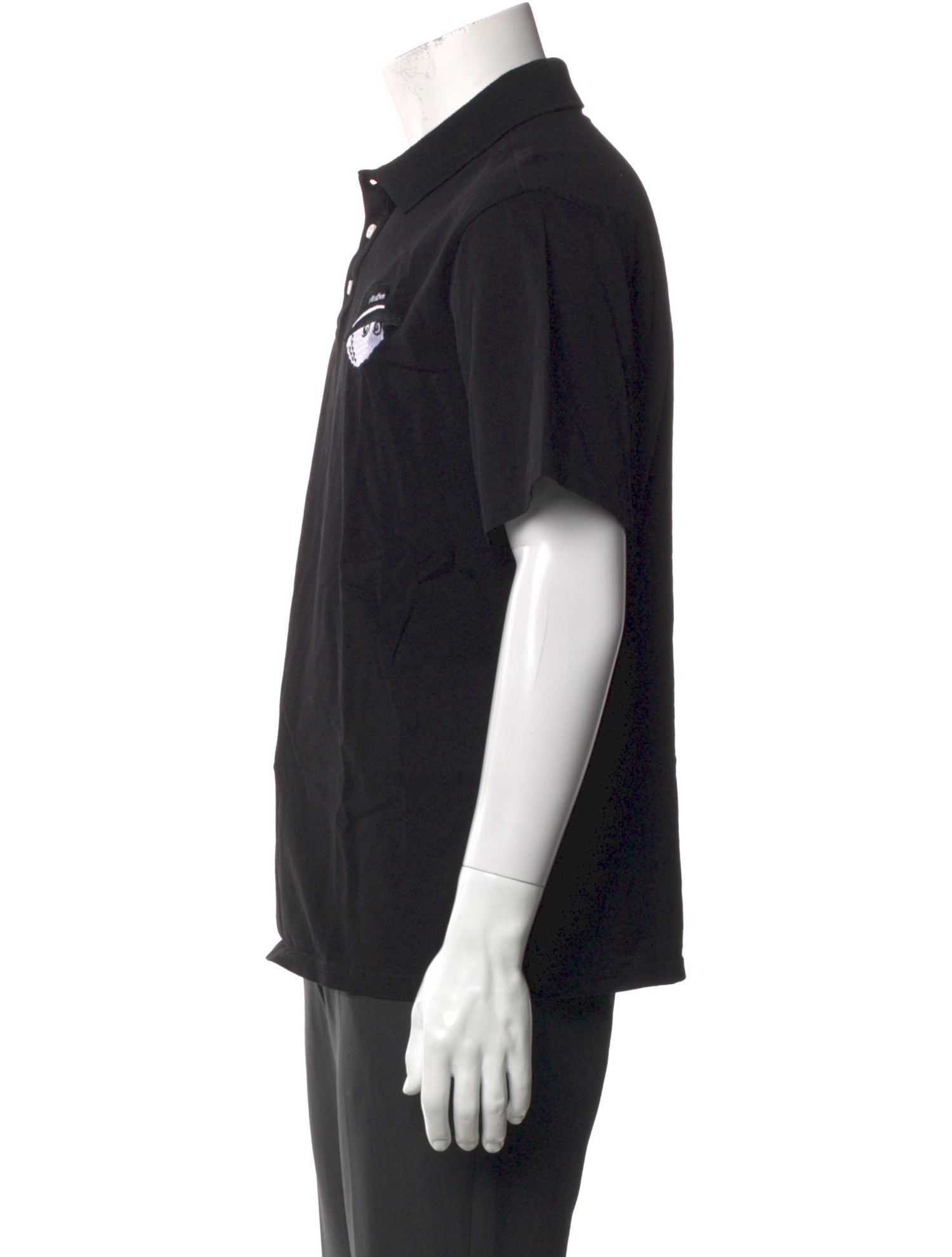 Malbon Golf Collar Short Sleeve Polo Shirt