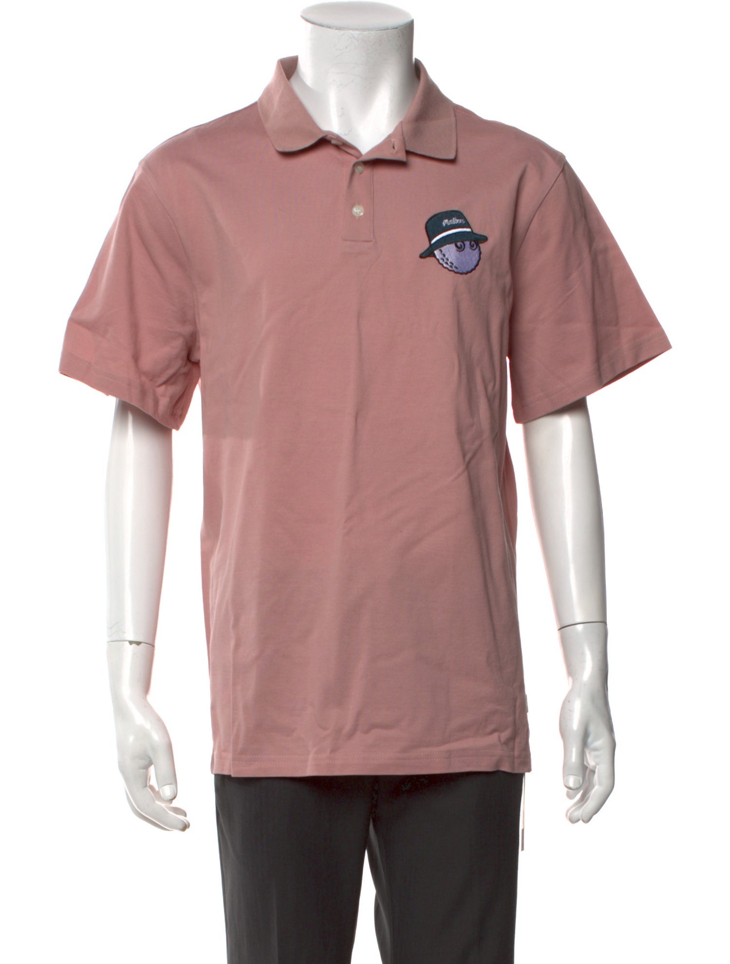 Malbon Golf Collar Short Sleeve Polo Shirt w/ Tags