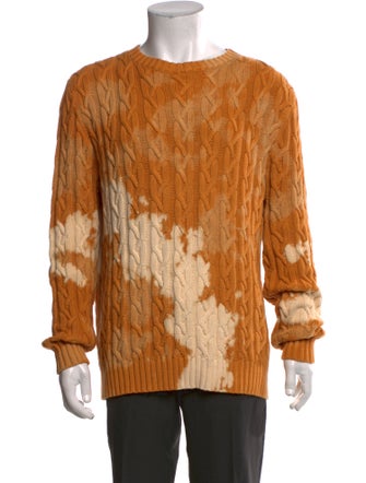 Malbon Golf Printed Crew Neck Pullover