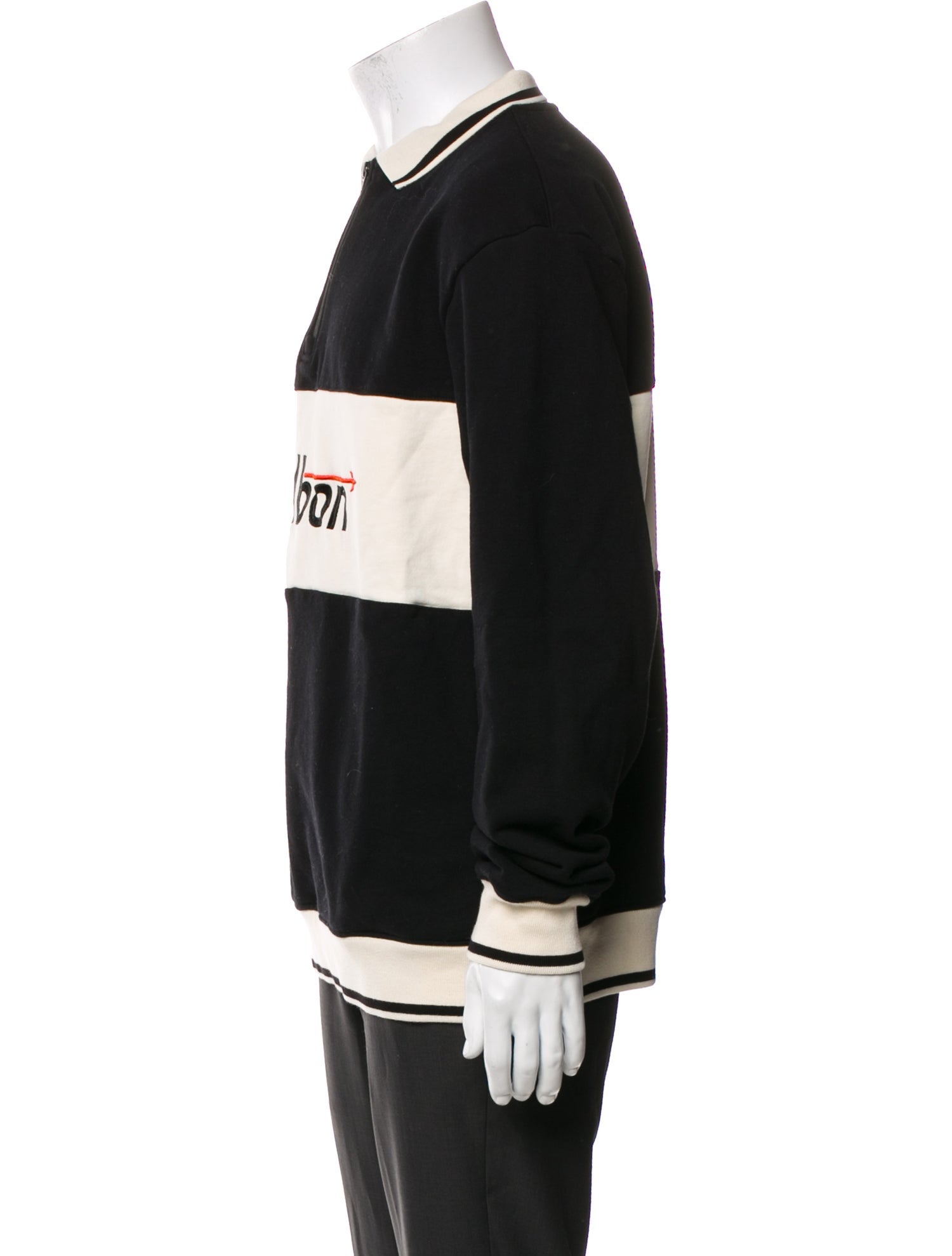 Malbon Golf Graphic Print Crew Neck Sweatshirt