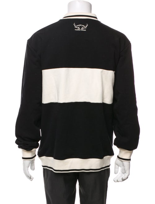 Malbon Golf Graphic Print Crew Neck Sweatshirt