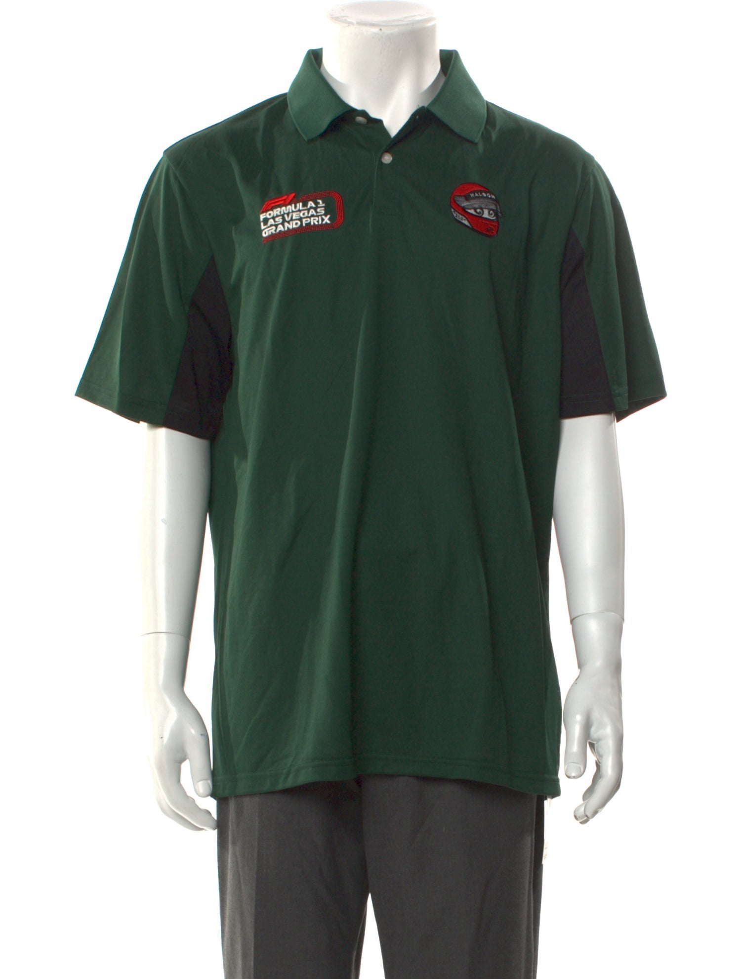 Malbon Golf Collar Short Sleeve Polo Shirt w/ Tags