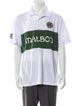 Malbon Golf Graphic Print Collar Polo Shirt