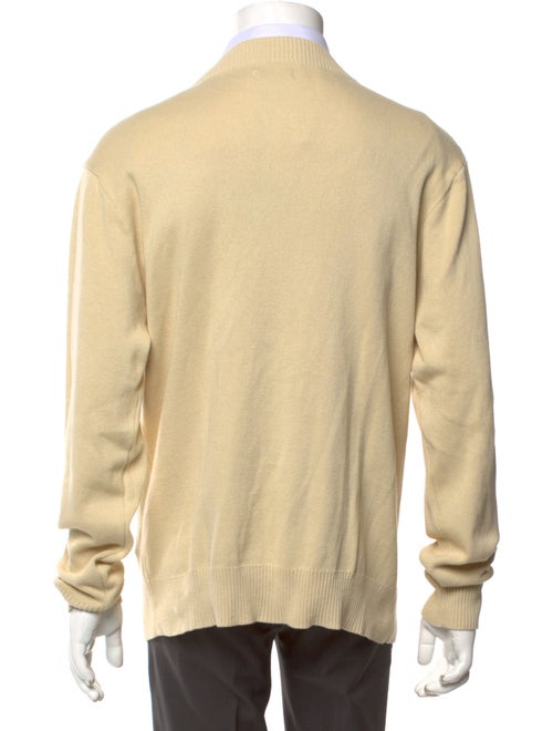 Malbon Golf V-Neck Long Sleeve Cardigan