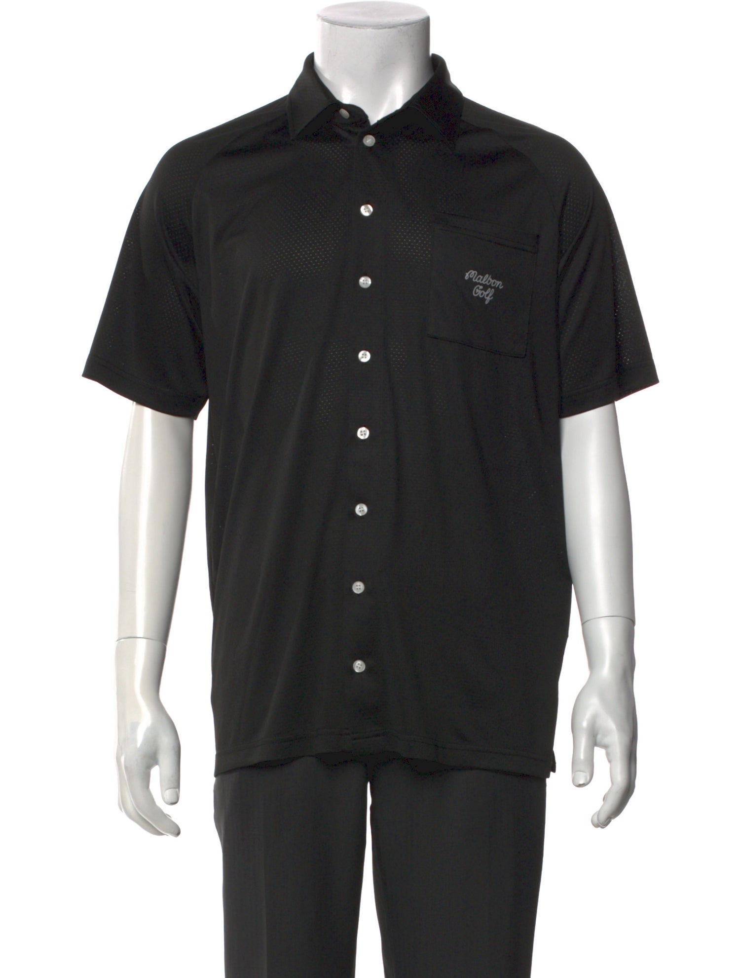 Malbon Golf Short Sleeve Shirt
