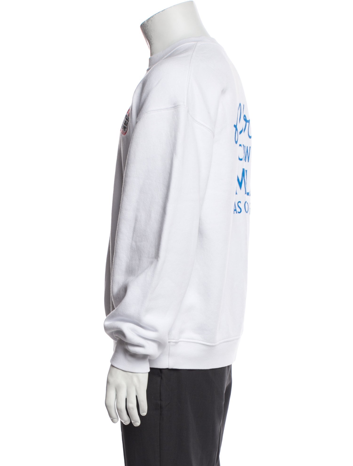 Malbon Golf Graphic Print Crew Neck Sweatshirt