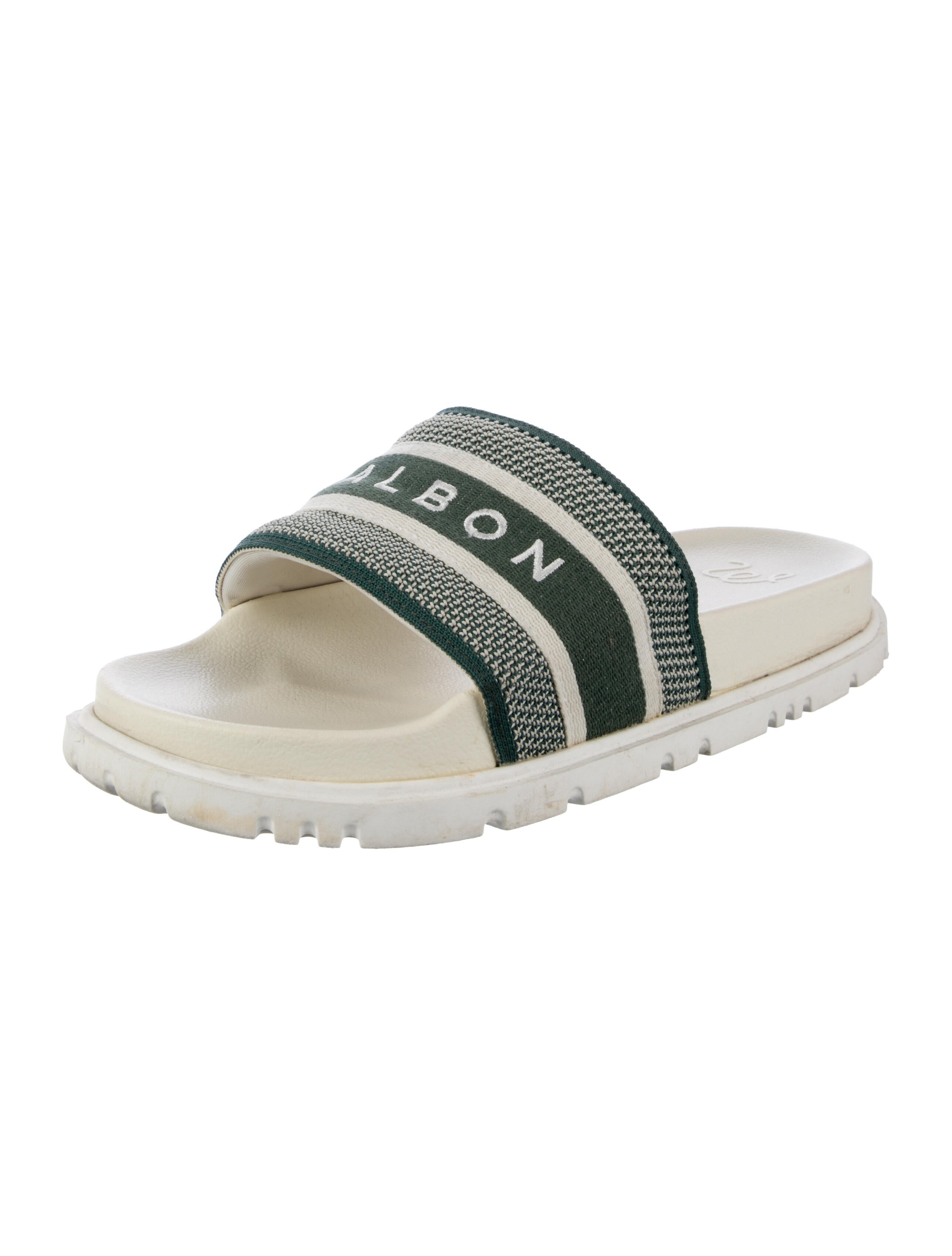 Malbon Golf Rubber Printed Slides