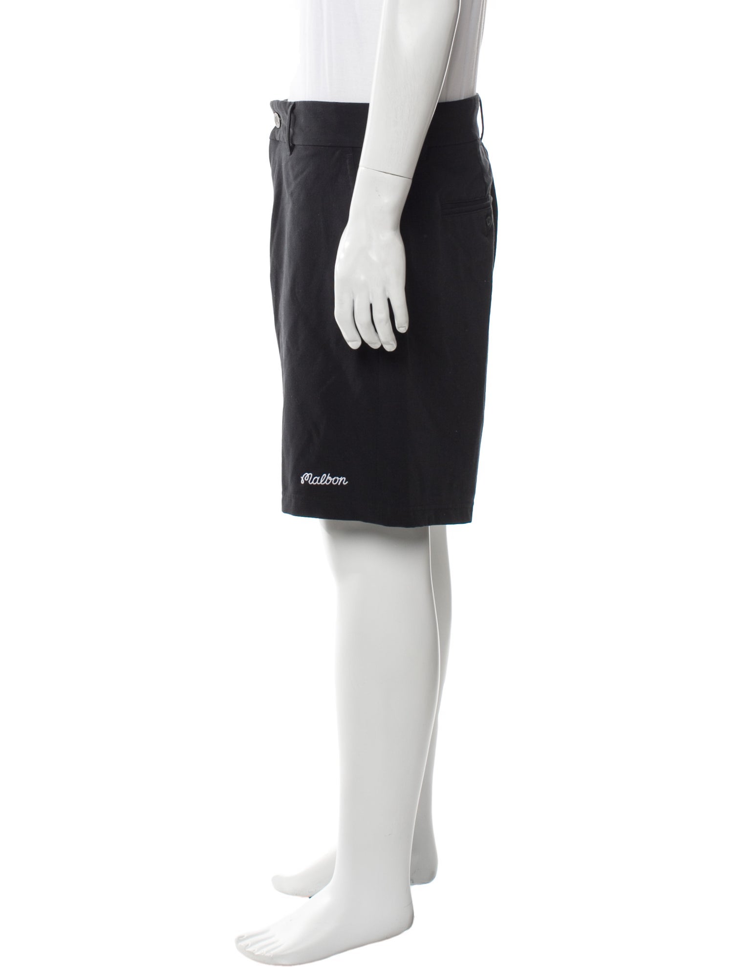Malbon Golf Flat Front Shorts
