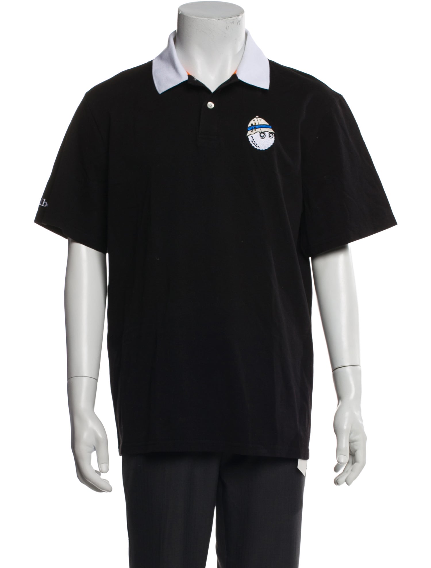 Malbon Golf Collar Short Sleeve Polo Shirt