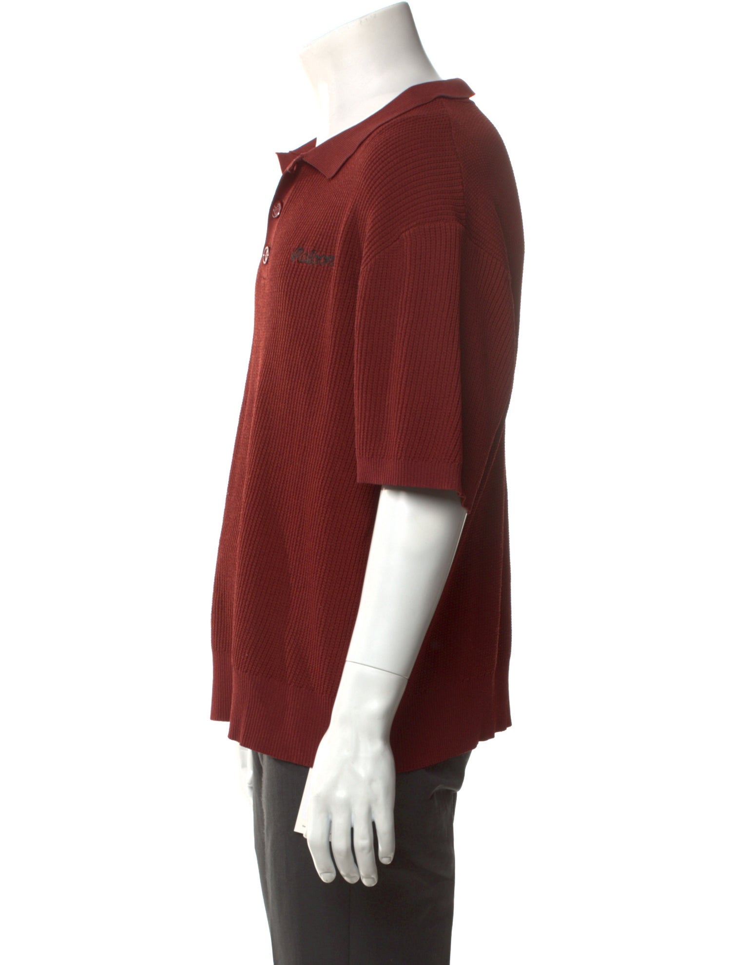 Malbon Golf Collar Short Sleeve Polo Shirt