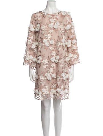 Mary D'Aloia Dresses Floral Print Mini Dress M