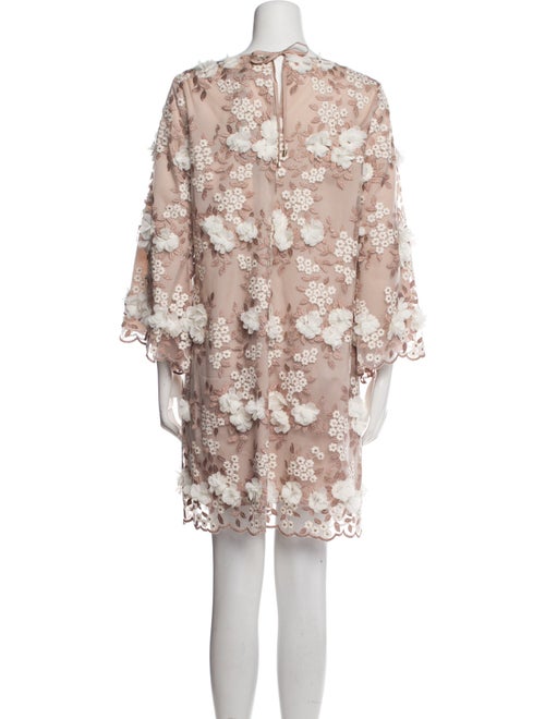 Mary D'Aloia Floral Print Mini Dress