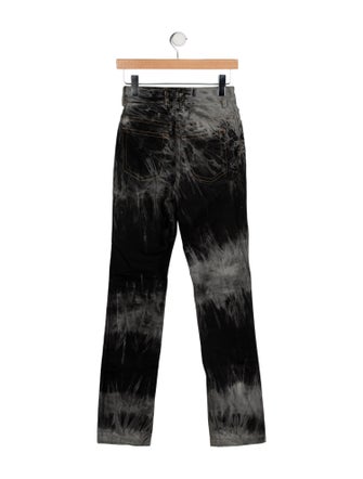Matthew Adams Dolan Mid-Rise Straight Leg Jeans
