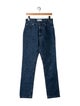 Matthew Adams Dolan High-Rise Straight Leg Jeans