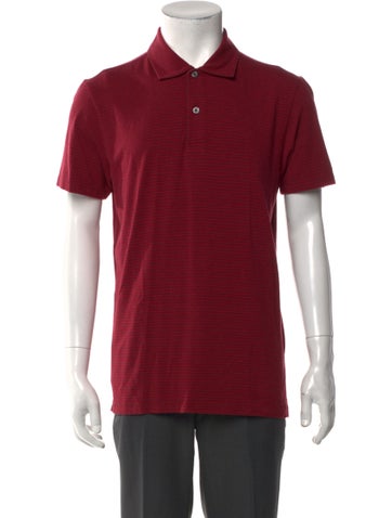 Mack Weldon Polos V-Neck Short Sleeve Polo Shirt M