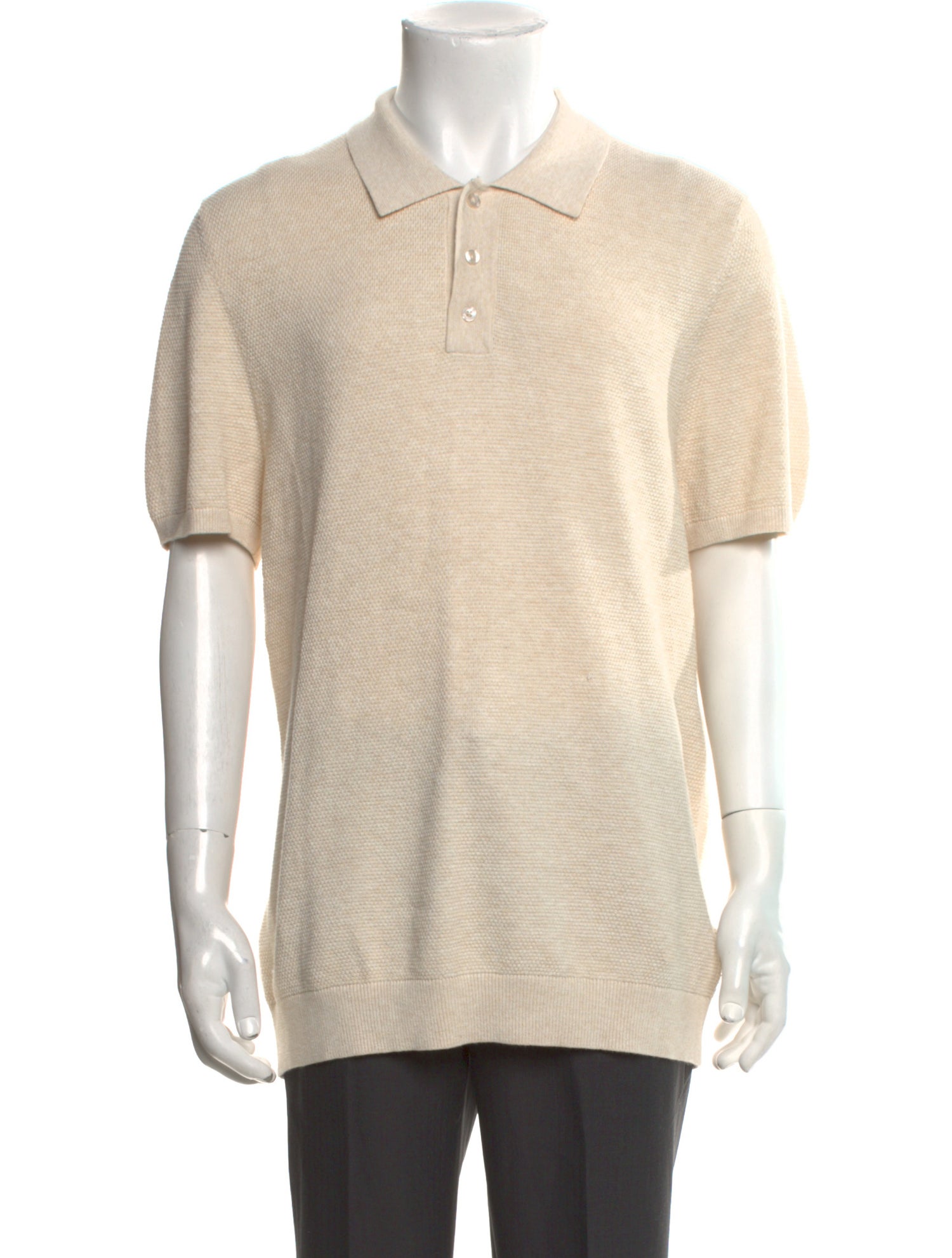 Mack Weldon Crew Neck Short Sleeve Polo Shirt