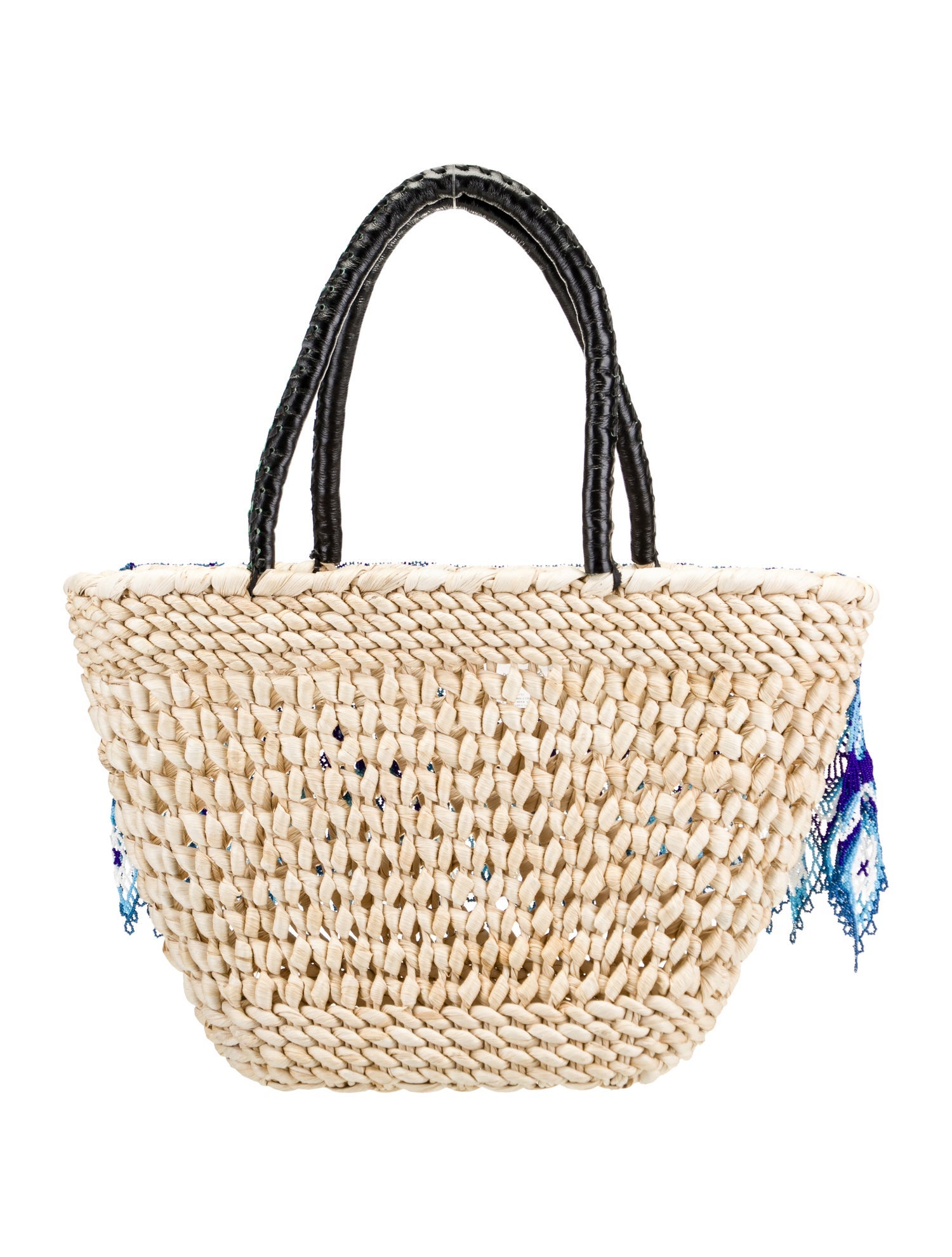 Martha Medeiros Straw Shoulder Bag