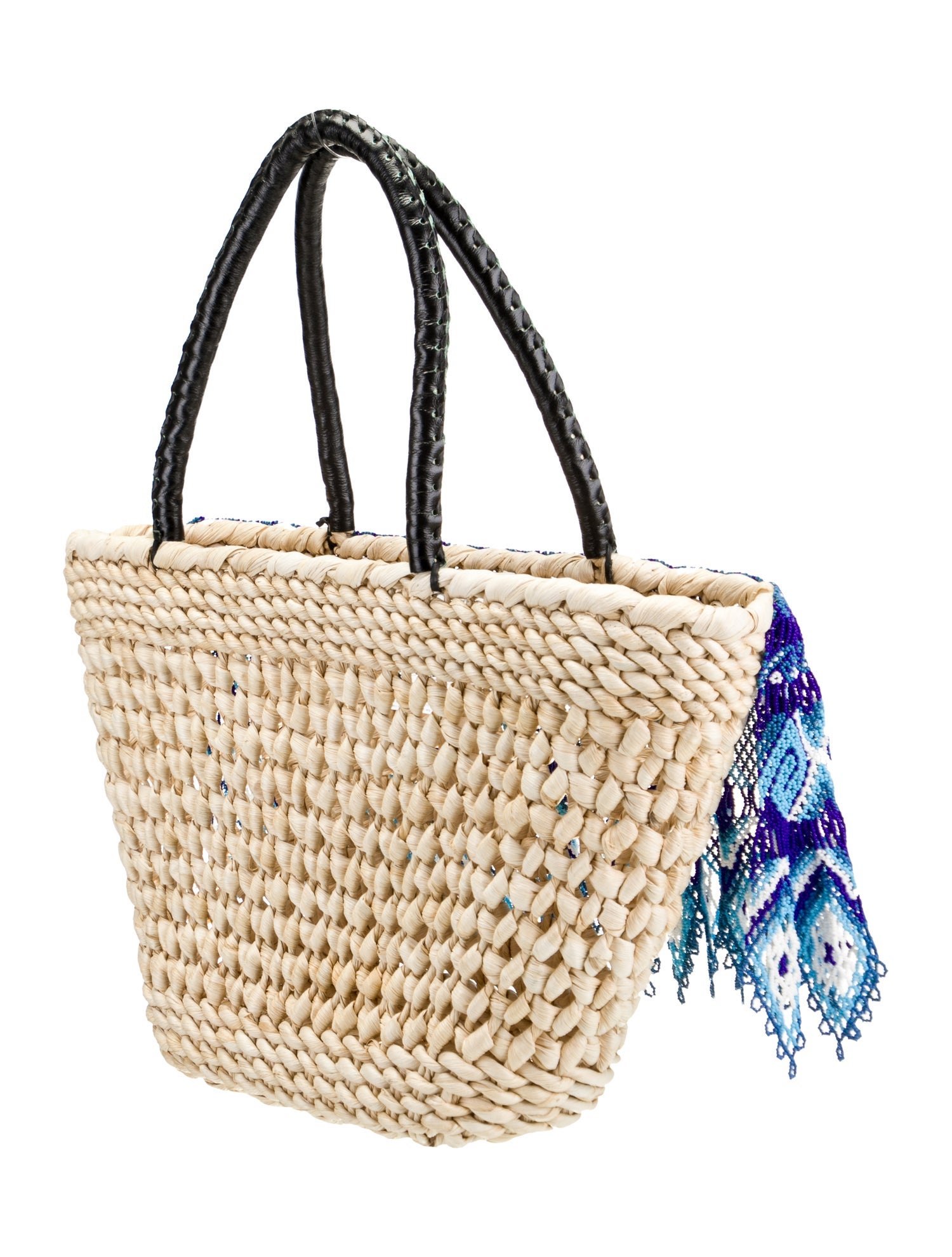 Martha Medeiros Straw Shoulder Bag