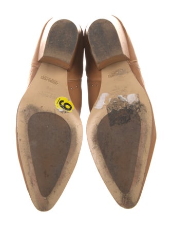 Ma&Lo Leather Studded Accents Boots