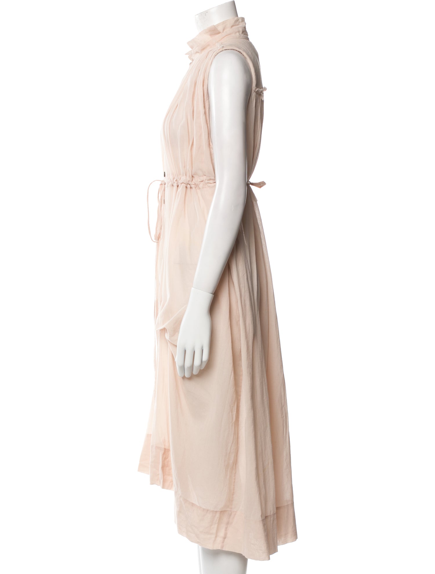 Malia Mills Mock Neck Midi Length Dress