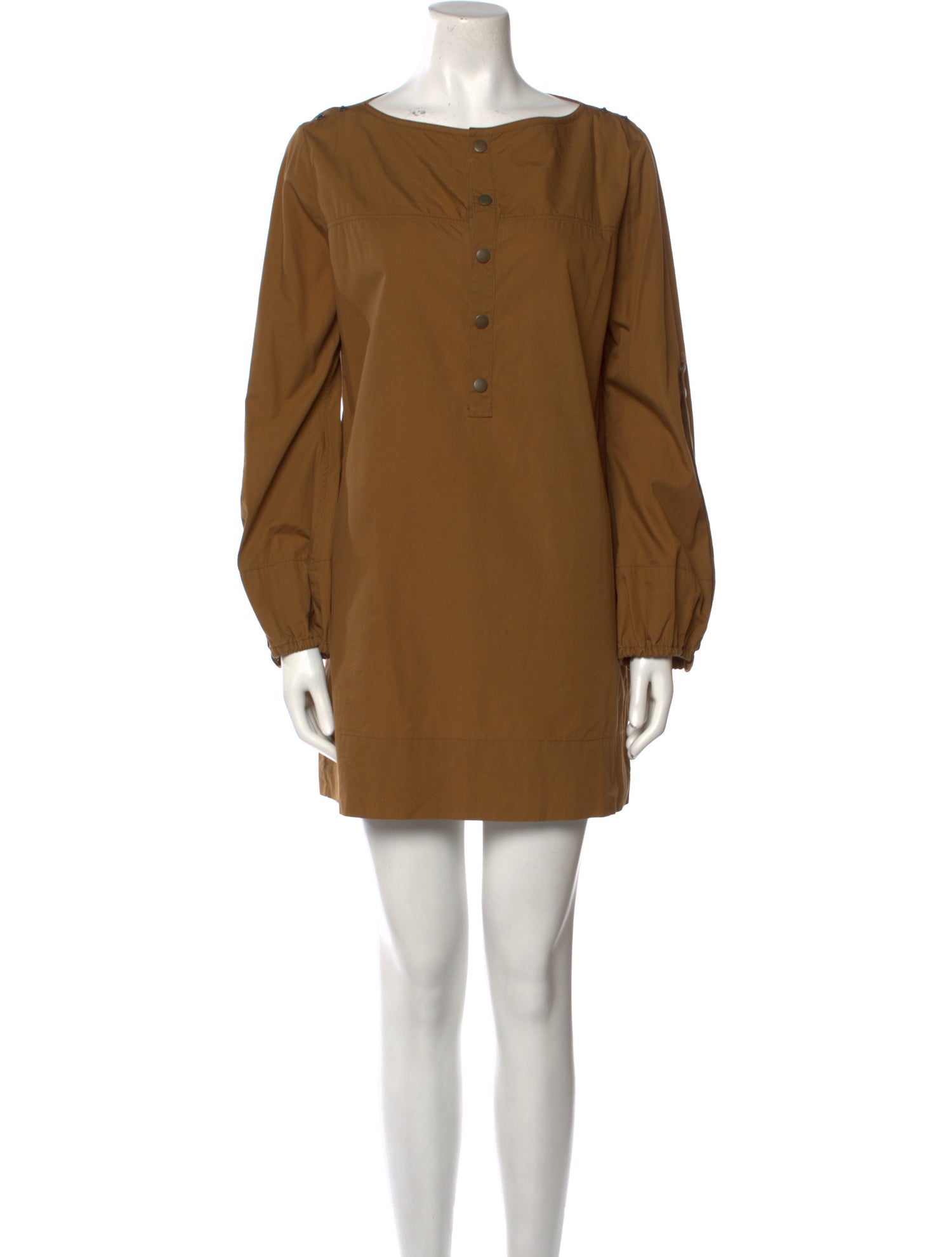 Malia Mills Bateau Neckline Mini Dress