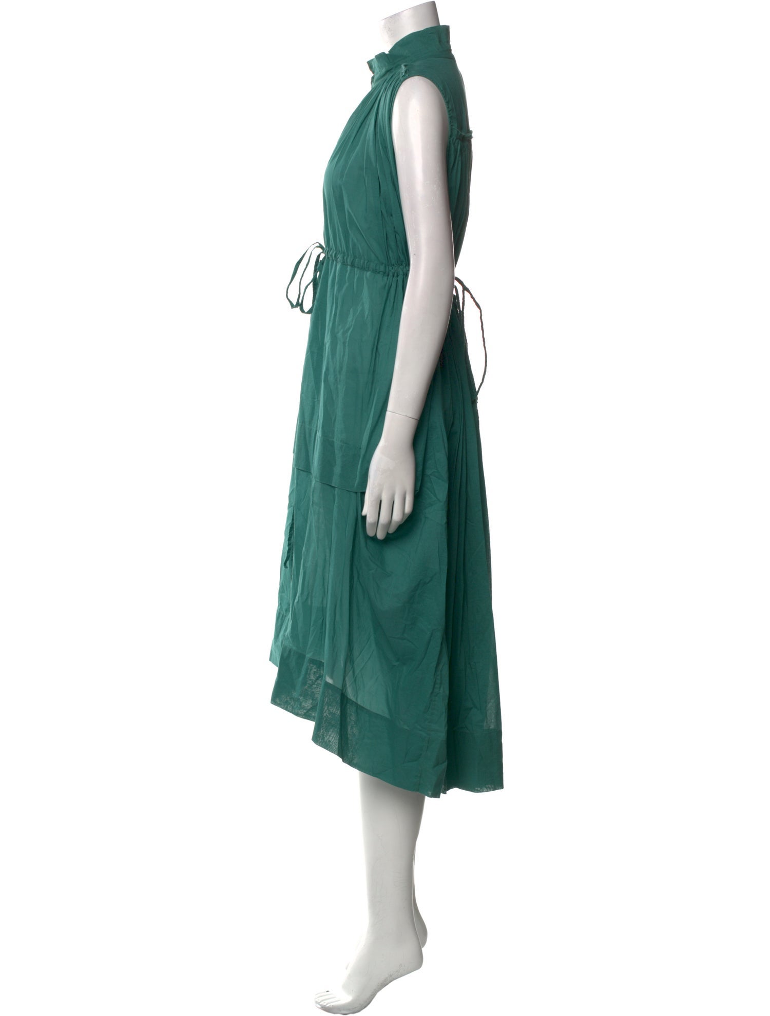 Malia Mills Mock Neck Long Dress