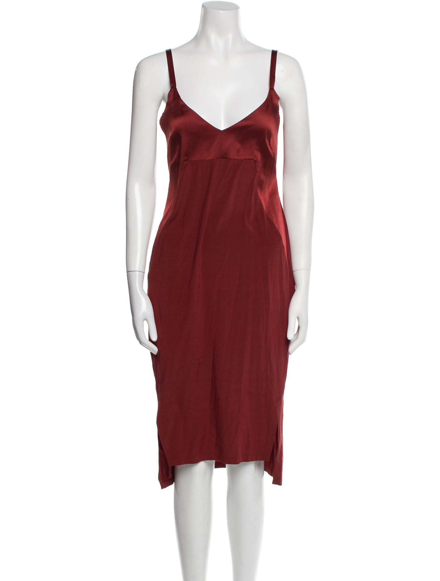 Malia Mills Silk Midi Length Dress
