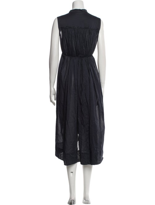 Malia Mills Mock Neck Midi Length Dress