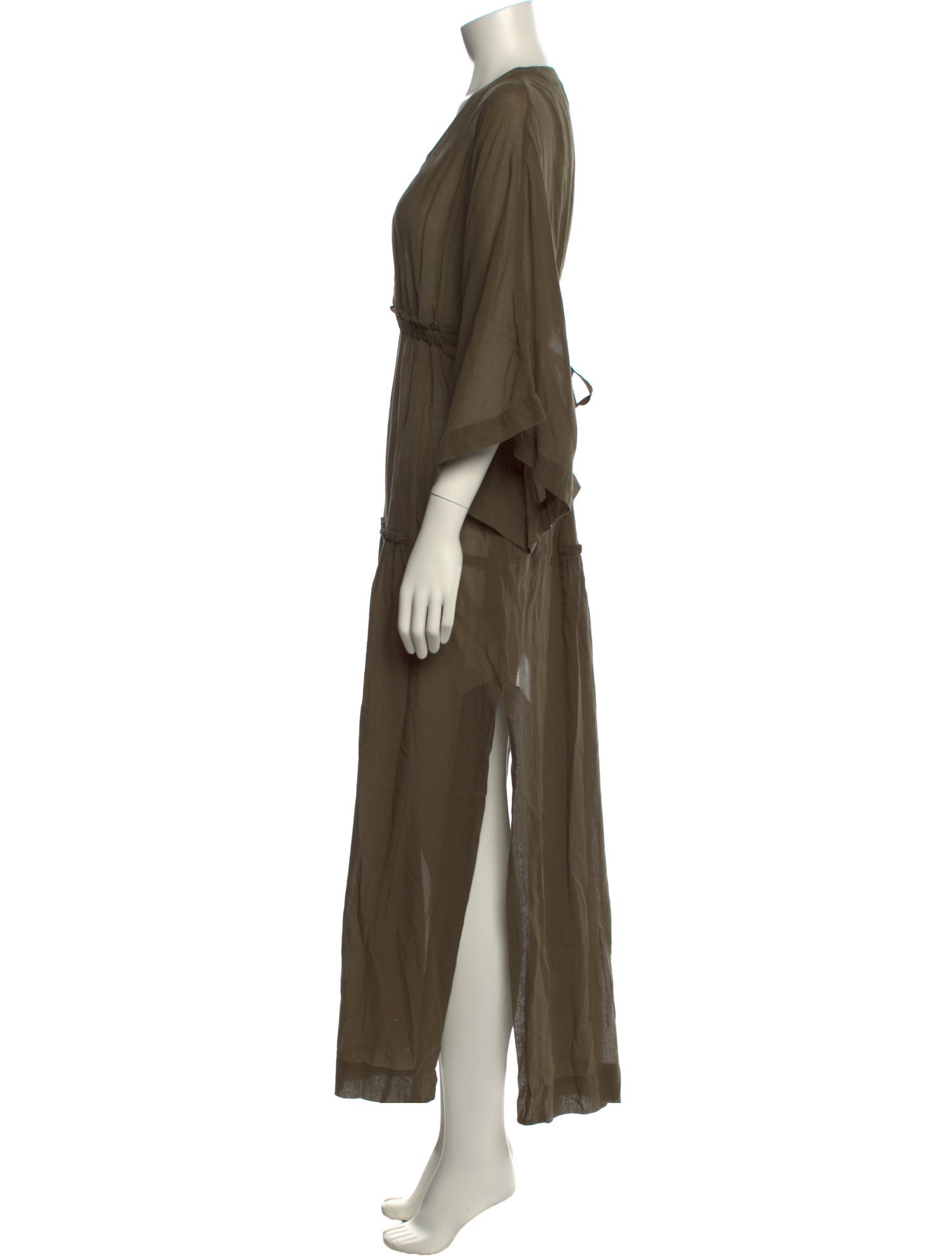 Malia Mills V-Neck Long Dress