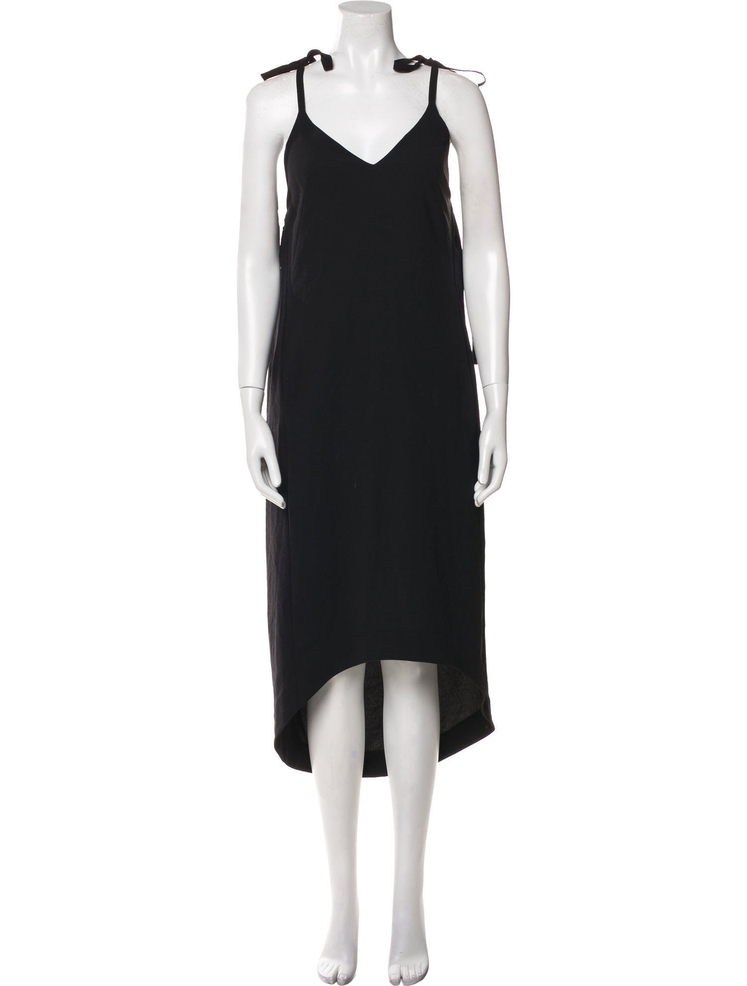 Malia Mills V-Neck Midi Length Dress