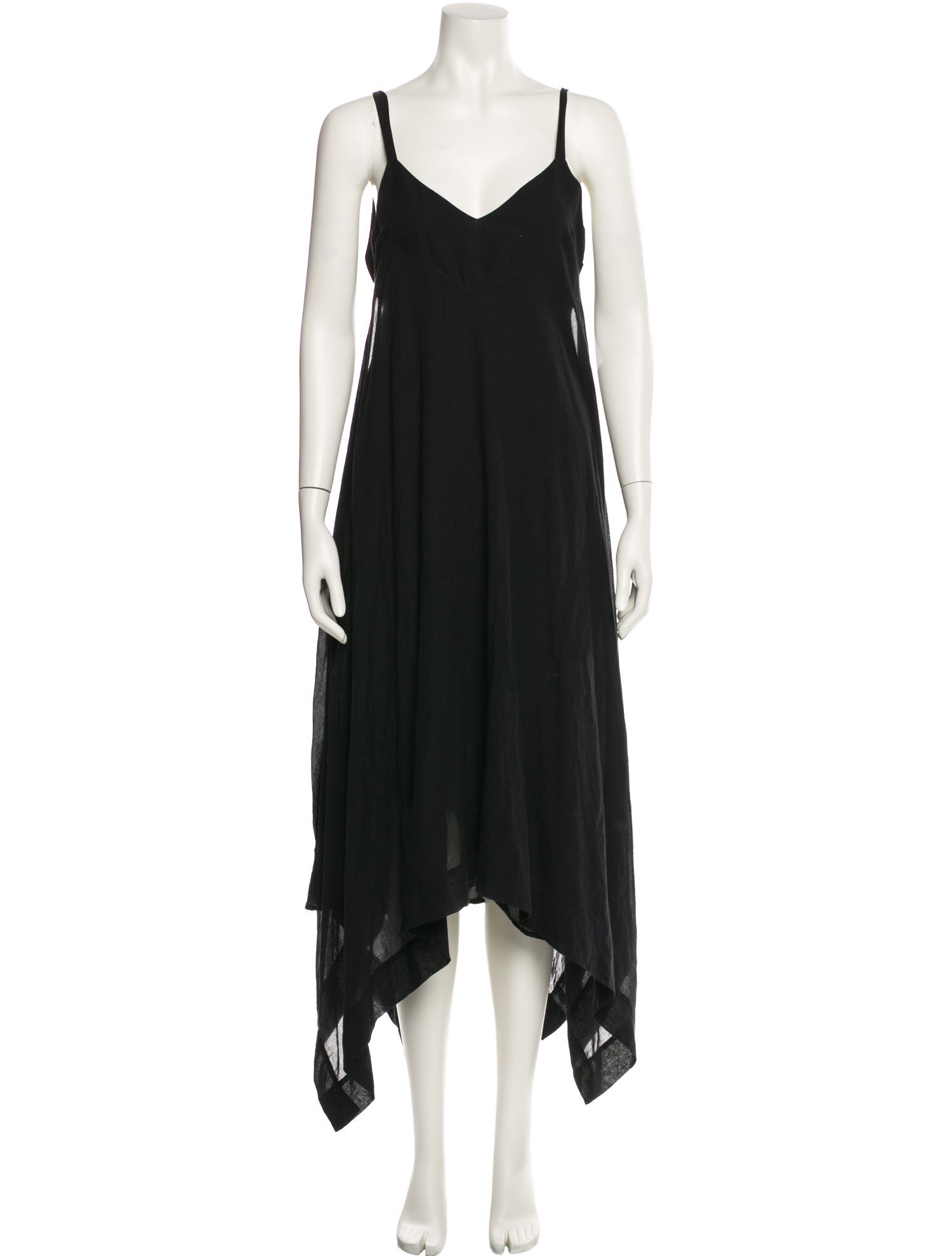 Malia Mills V-Neck Midi Length Dress