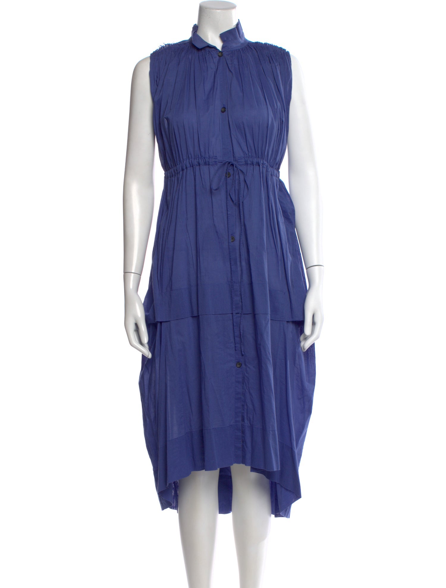 Malia Mills Mock Neck Midi Length Dress