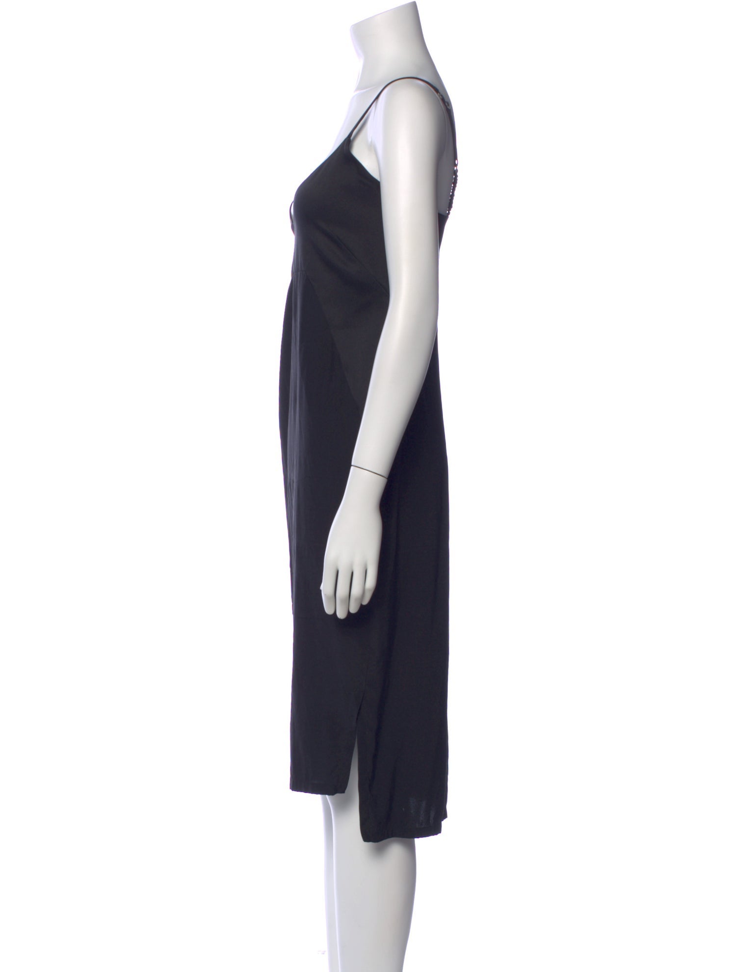 Malia Mills Silk Midi Length Dress