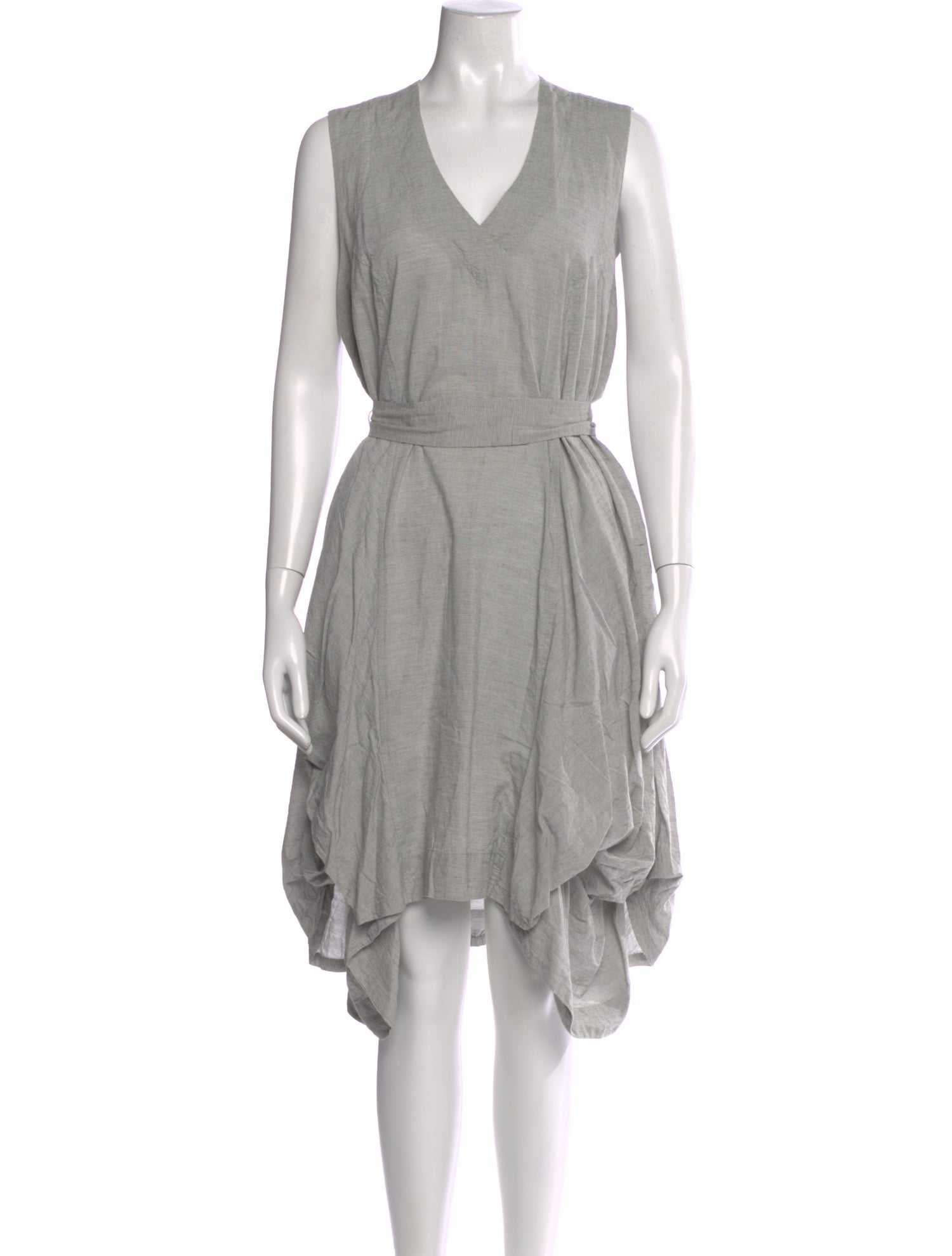 Malia Mills V-Neck Midi Length Dress