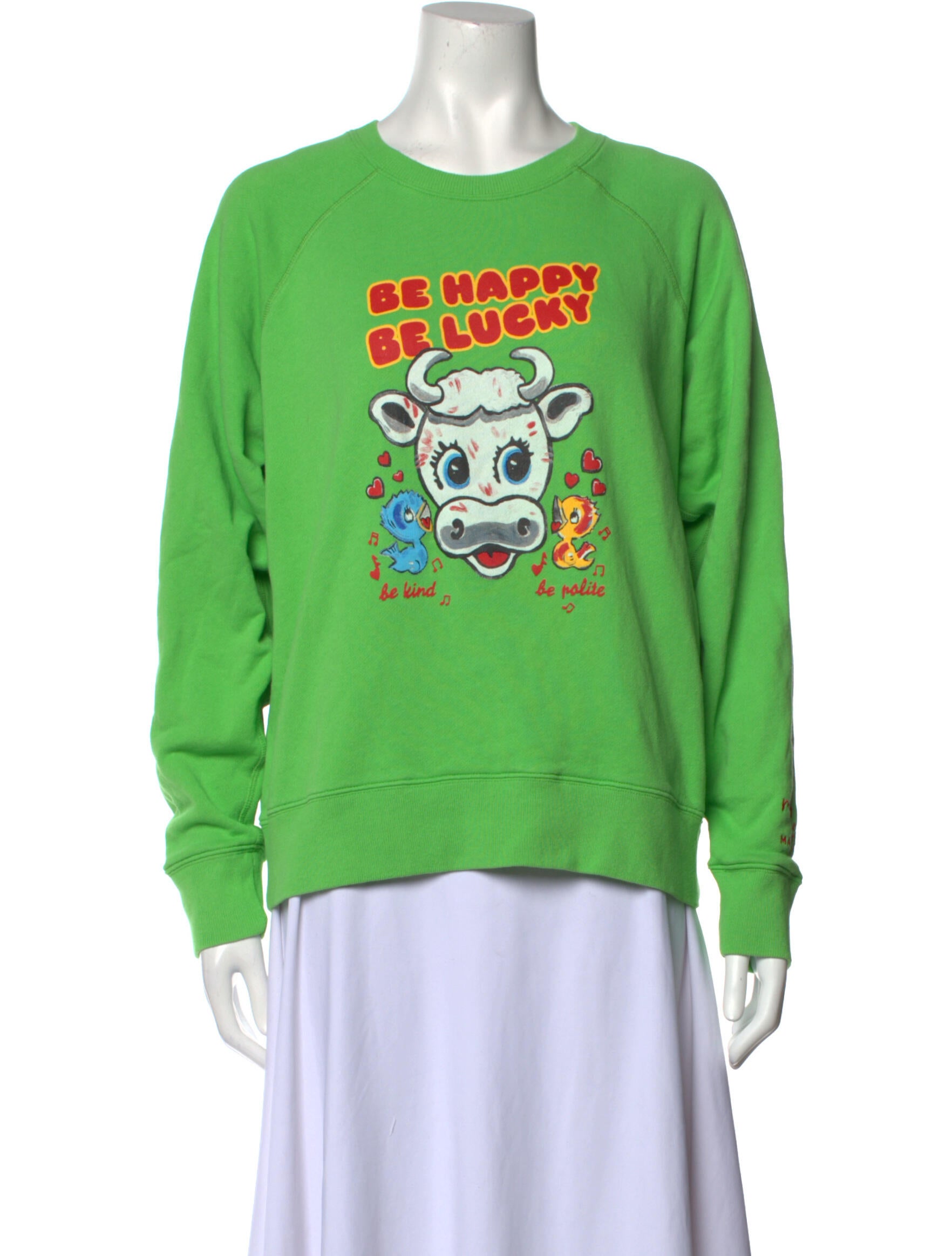 Magda Archer x Marc Jacobs Graphic Print Crew Neck